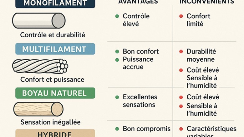 Qu’est-ce qu’un cordage de tennis ?