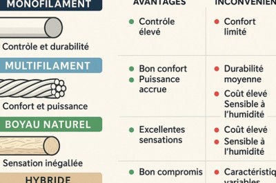Qu’est-ce qu’un cordage de tennis ?