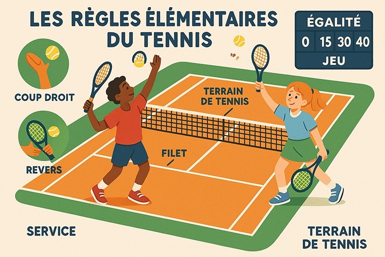 Les bases du tennis : Guide pour débutants