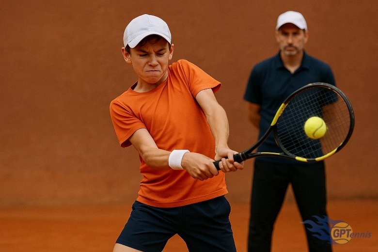 Prises trop extrêmes chez les jeunes joueurs de tennis : un risque de blessures à ne pas négliger