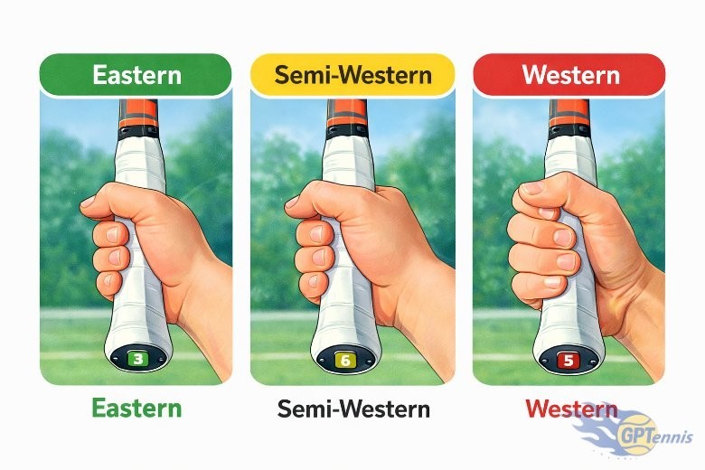 🎾 Prise Eastern vs prise Western chez les enfants : pourquoi l’Eastern est un meilleur choix en formation