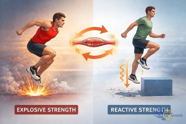 Différence entre force réactive et force explosive