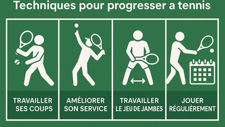 Techniques pour progresser au tennis