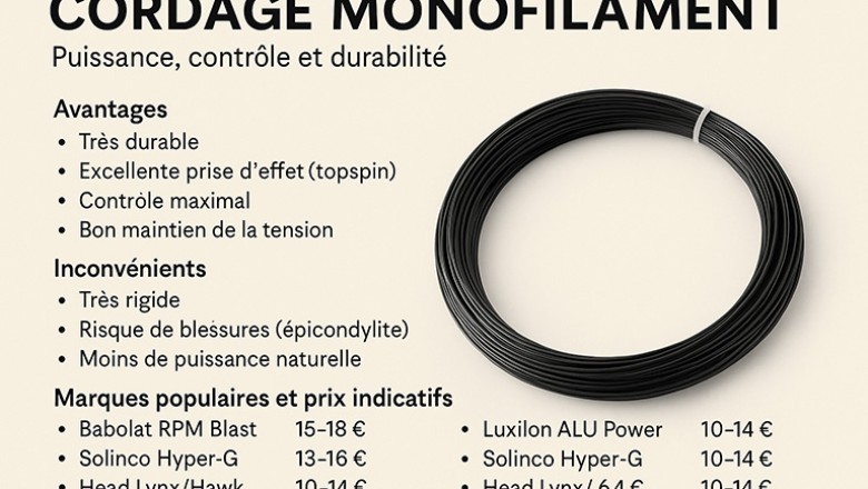 Cordage Monofilament : Puissance, contrôle et durabilité