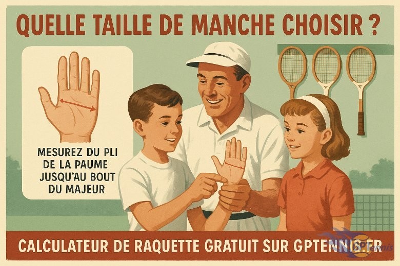 đŸ Choisir la bonne raquette de tennis : un moment crucial, surtout pour les jeunes joueurs