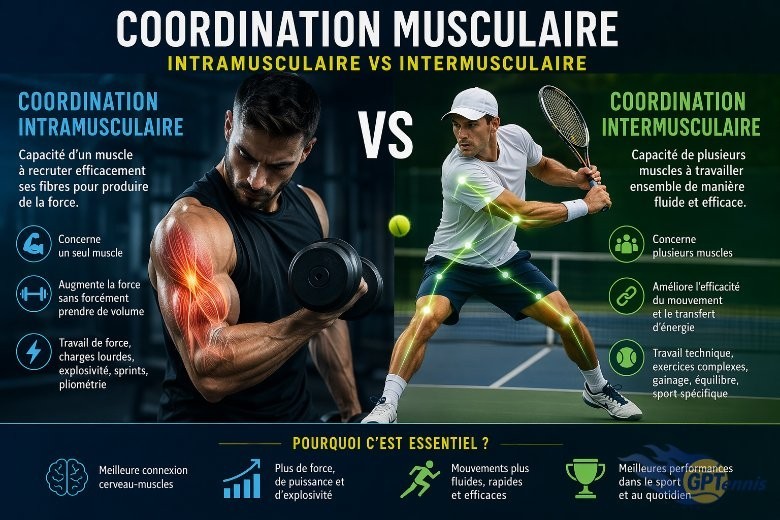 Coordination intramusculaire et intermusculaire : quelle différence ?